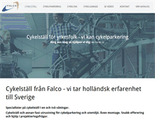 Tablet Screenshot of cykelboxen.se